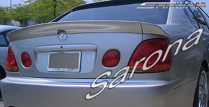 Custom Lexus GS300/400 Trunk Wing  Sedan (1998 - 2005) - $550.00 (Manufacturer Sarona, Part #LX-013-TW)